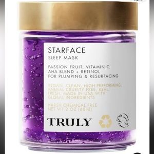 Truly• Beauty Starface Jelly Sleep Mask •AHA-Powered Sleep Mask 2 Oz / 60 Ml